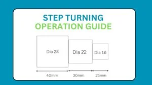 Step turning operation