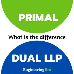 difference between primal and dual LPP